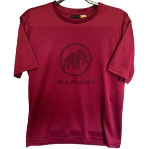 Mammut Red Short Sleeve Tee
